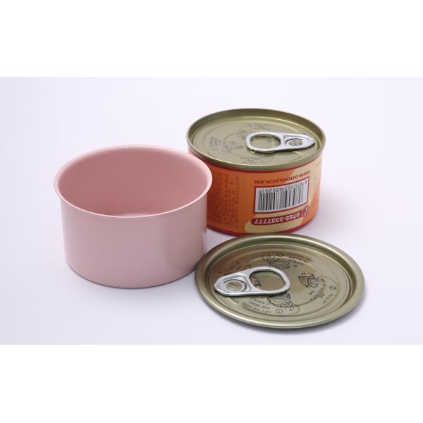 Оранжевое говядино Консервы круглые консервы из оловянных банок D65X34 мм 50 грамм мясная упаковка