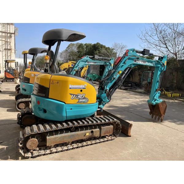 Excavateur mini Kubota U30-3S d'occasion au Japon/Excavateur mini Kubota d'occasion au Japon