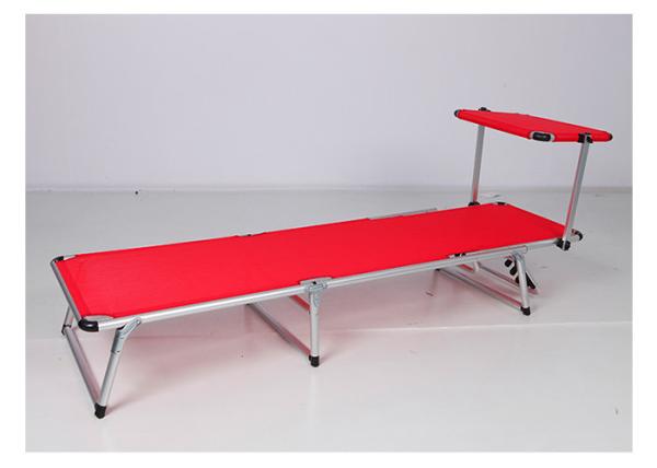 Customized Beach Foldable Sun Lounger With Aluminum Tube Material