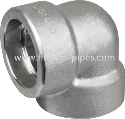 High Precision Forged Steel Pipe Fittings , Butt Weld Elbow 90 Degree