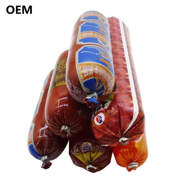 Food packaging manufacturer ham packaging sausage casings flexography printing wholesale cheese packing plastic sausage casings