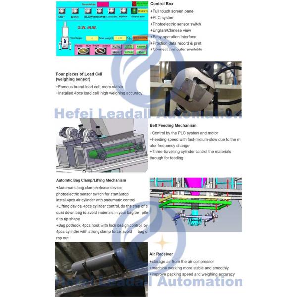500kg To 1000kg Big Bag Packing Machine For Chemical Raw Materials