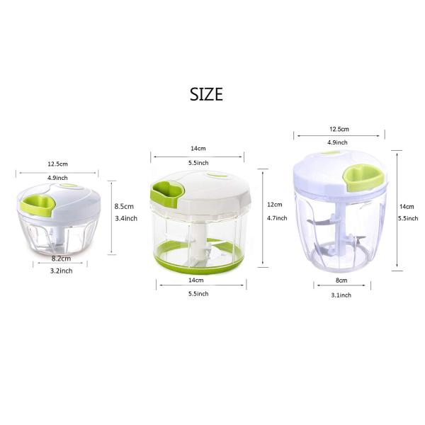Mini Manual Vegetable Fruit Garlic Ginger Onion Meat Shredder Hand Pull Chopper Fruit