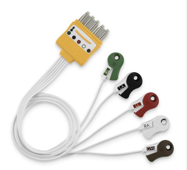 Adult ECG Electrode Cable Φ55mm for Physiotherapy Equipments