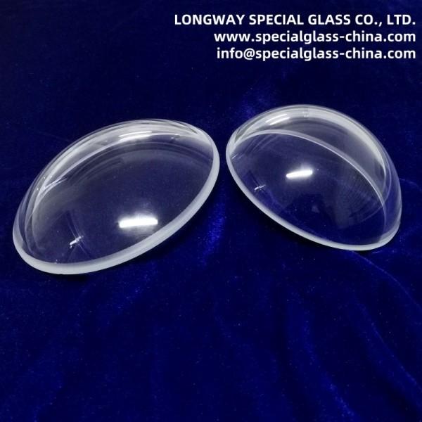 OEM Bk7 JGS1 JGS2 Lentilles de dôme en verre optique pour appareil photo et caméra de surveillance