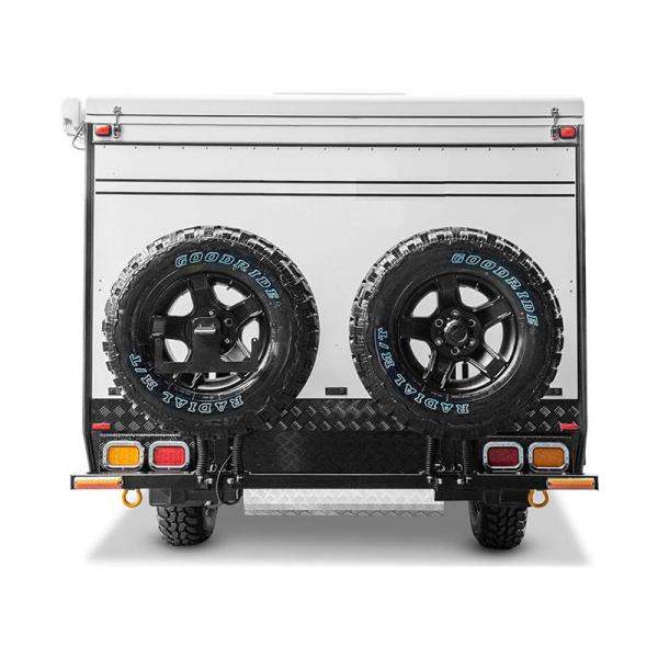 Petit double simple se garant Axle Travel Trailer Electromagnetic de remorque de campeur de frein à main