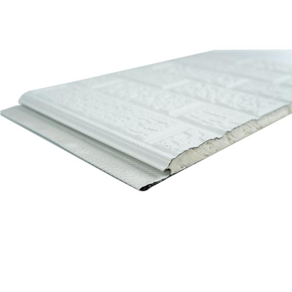 Classic Brick Pattern Exterior Pu Sandwich Panels Decorative Metal Wall Cladding