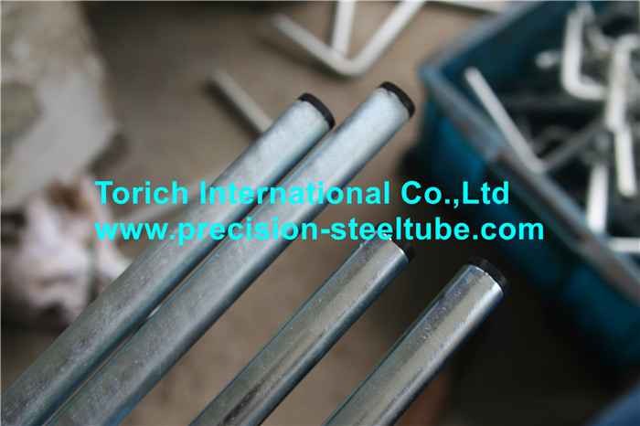 Precision Seamless Galvanized Steel Tubes DIN2391 EN103052 ST35.0 ST37