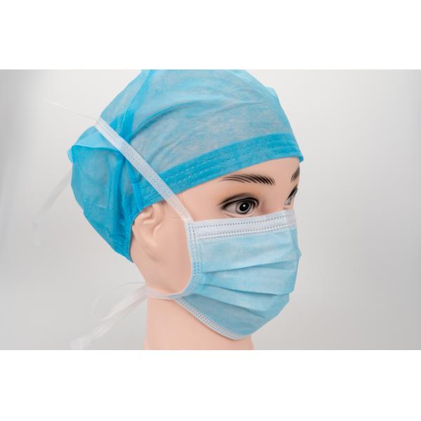Hospital Level3 Disposable SMS Surgical Gown Dark Blue With Knitted Wrist