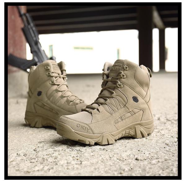 Оптовая торговля высококлассными скалолазными сапогами мужские коричневые тактические сапоги нескользящие водонепроницаемые тренировочные сапоги