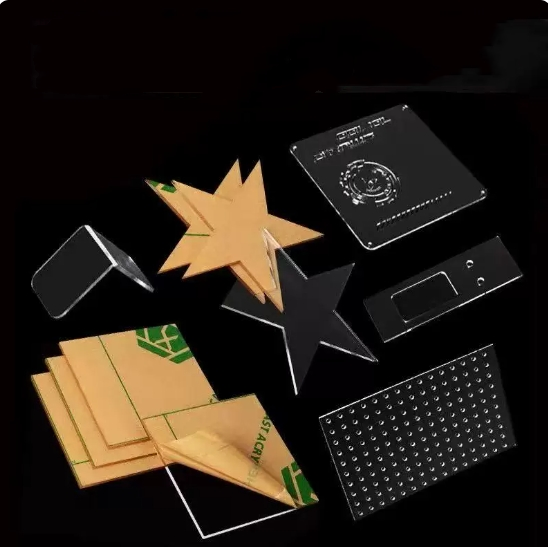 Premium Material Solid Perspex Blocks OEM ODM For Display And Engraving