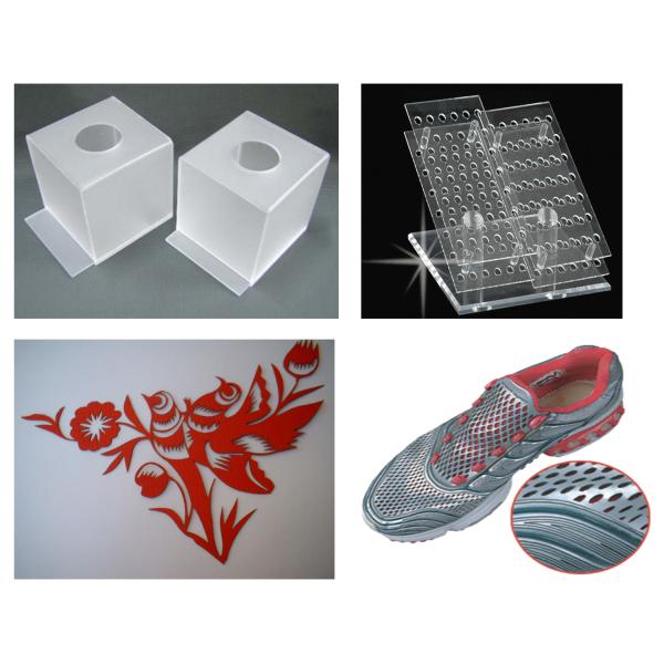 100w 130w CO2 Laser Engraving Cutting Machine Max Speed 1200 mm/S For Non Woven Fabrics