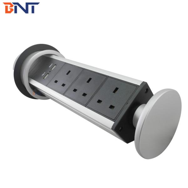 BNT Kitchen pop up desktop socket with UK standard power for kitchen