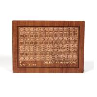 Boîte à monnaie en bois pour enfants adulte, réutilisable avec cible de comptage et numéros à vérifier pour les garçons filles