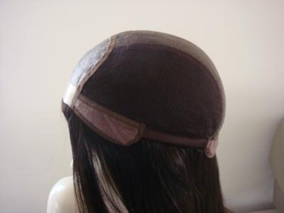 Ligne de cheveux naturelle texture des cheveux droits Cap moyenne Toupies pour les dames