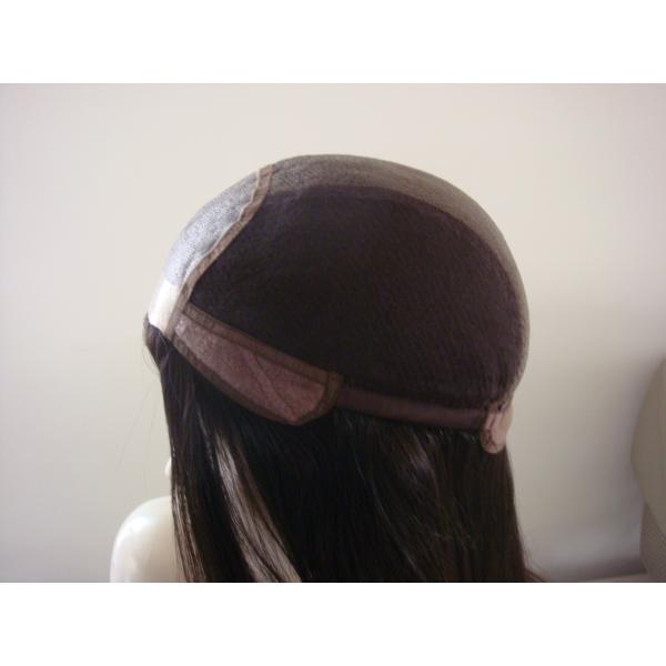 Natural Hairline Straight Hair Texture Average Cap Toupees For Ladies