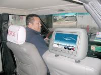 7 pouces à l'intérieur du taxi écran LCD publicité WiFi 4G stockage 16GB