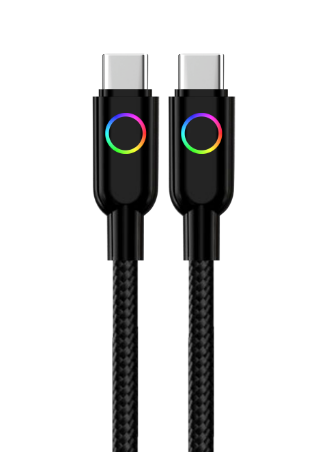 CC 60w CC100W Colorido RGB Cable de luz Negro 1m con tecnología de vanguardia