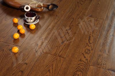 plancher en bois de chêne