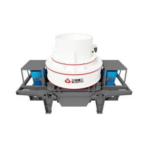 Cruseuseuse à choc à arbre vertical pour le concassage du calcaire, d'une capacité de 260 à 1500 t/h