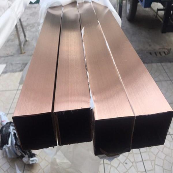 2B lustrou 316l o tubo quadrado de aço inoxidável 1.5mm para o clube