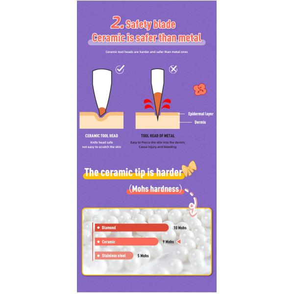 Diez opciones de color para el grabado de arte forma de bolígrafo portátil artesanía hobby cuchillo cortador de papel de bolígrafo