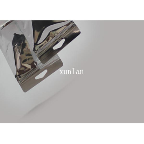 Silver Sealed Medium Padded Envelopes , Printing Logo Foil Packaging Bags