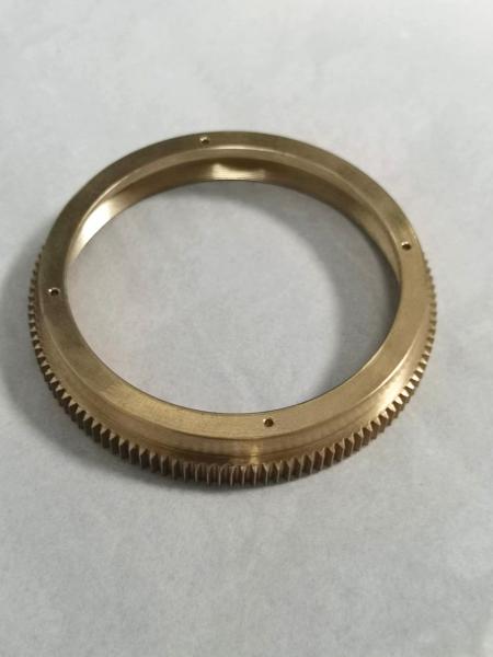 Brass Copper Metal Gear Parts CNC Machining Professional Services Luckym