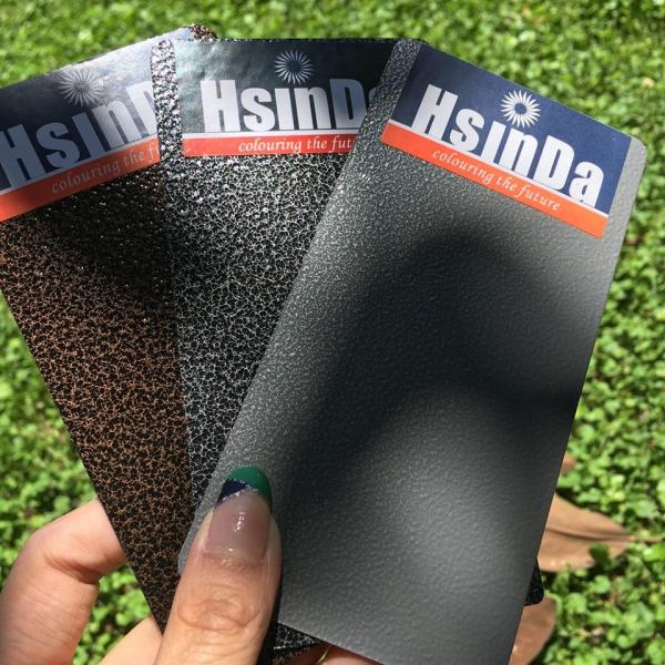 Hsinda Cheap Price Antique Sliver Hammertone Finish Polyester Powder Coating Paint for Retro Style Iron Gate