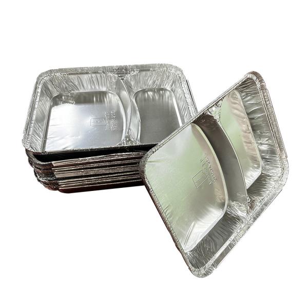 Disposable Foil Tray for Catering Food Packaging Environmental Friendly Custom Order