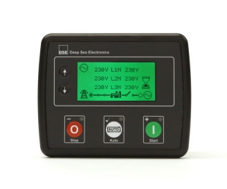 Compact Automatic Genset Controller , Automobile Generator Monitoring Panel