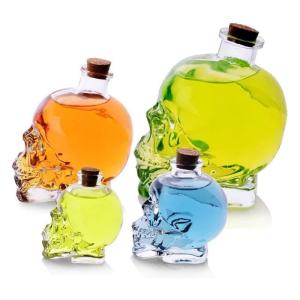 A vodca/uísque garrafas de vinho do espaço livre de 750 Ml esvazia Logo With