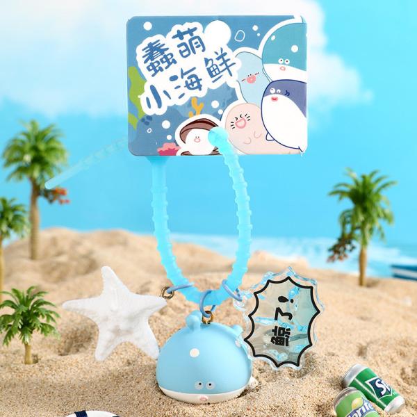 Ручная сумочка Заклинания Морская рыба Мультсериал Ключевая цепочка Каваи Ключевые цепочки для животных для девочек и женщин