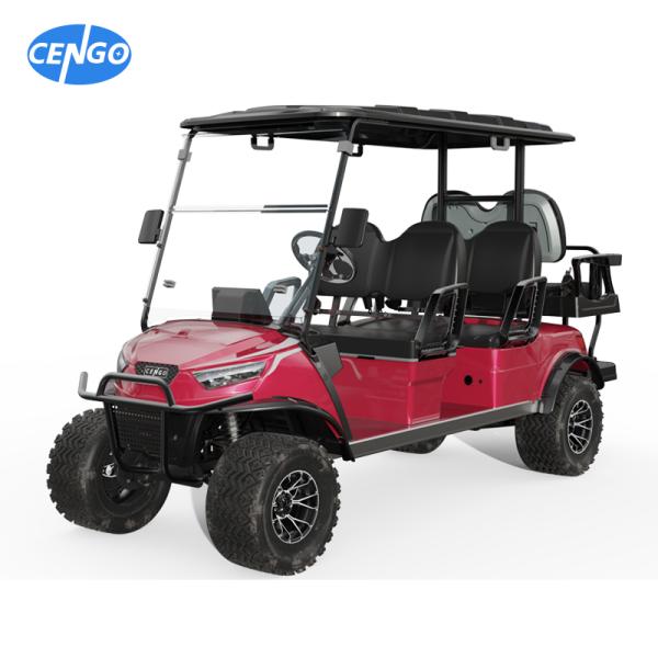 Carro de golf legal de la calle NL-JA4 2.G Buggy eléctrico para el club turístico 10% Capacidad de escalada 30Km/h Máxima velocidad