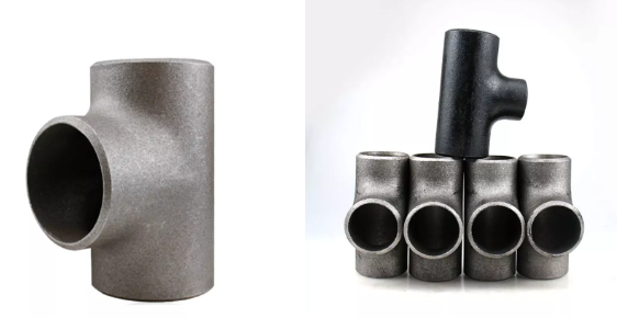 ASME B16.9 DN50 Carbon Steel Tees Seamless ASTM A234 WPB Equal Tee Pipe Fitting