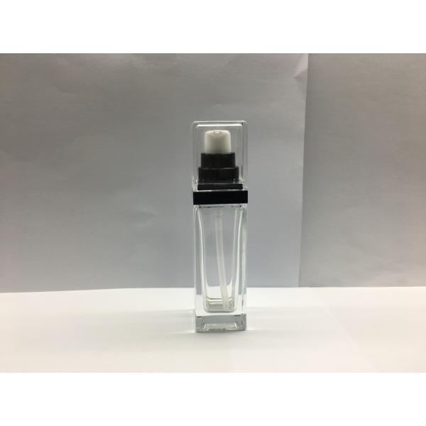 Los tarros poner crema cosméticos de cristal /Lotion embotellan Eco Skincare amistoso y maquillaje que empaquetan al OEM