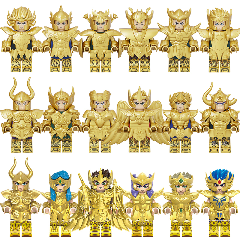 Saint Seiya Building Block Mini Anime Figures With Premium Craftsmanship