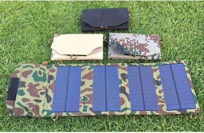 Saco recarregável solar de 6W leve e portátil para carregamento de telefone
