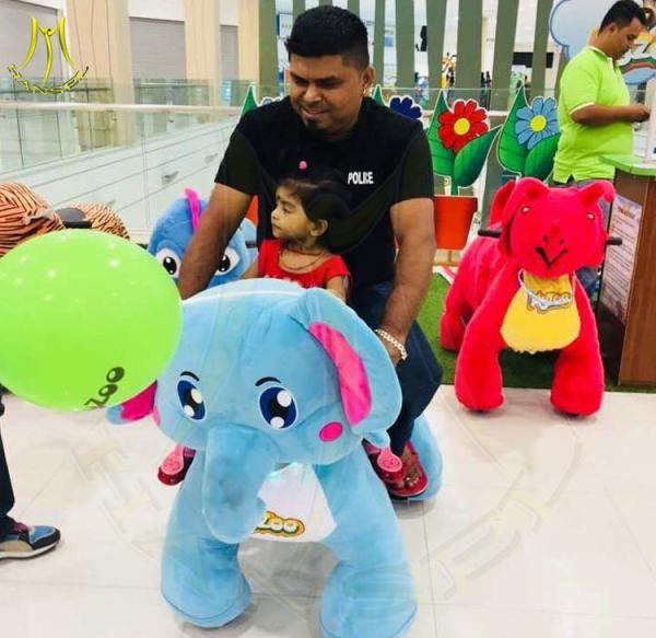 Hansel  2018 new design indoor mall kids ride on animals toys in USA