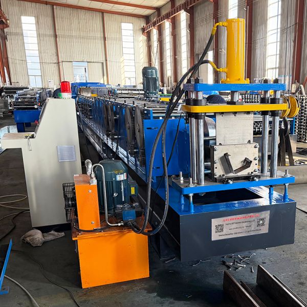 Galvanized Steel Customized Sized Profile Making Roll Forming Machine 