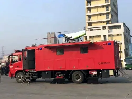 Isuzu Hino HOWO Uav Drone Emergency Support Vehicle Fixed Wing Uav Transportation Truck
