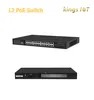 32 Ports L2 Management Poe Switch with RJ45 and SFP Uplink Ports, 300W or 400W Poe Power for Wireless Ap or CCTV IP Camera