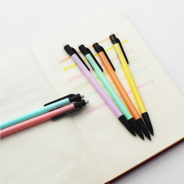 High Quality with Cheap Price Colourful Mechanical Pencil with Eraser for Students