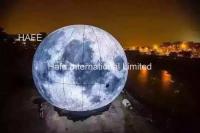balão enorme para decorações do feriado do dia nacional, lua meados de do hélio de 3m do outono do balão da parada