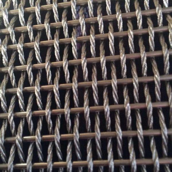2mm Stainless Steel Woven Wire Mesh For Primary Filtration Of Mining