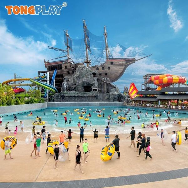 ODM Surf Wave Pool Tsunami Water Play Equipment Eco Friendly