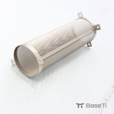 High Durability Titanium Anode Platinum Coated Titanium Electrodes For Chlor Alkali Production