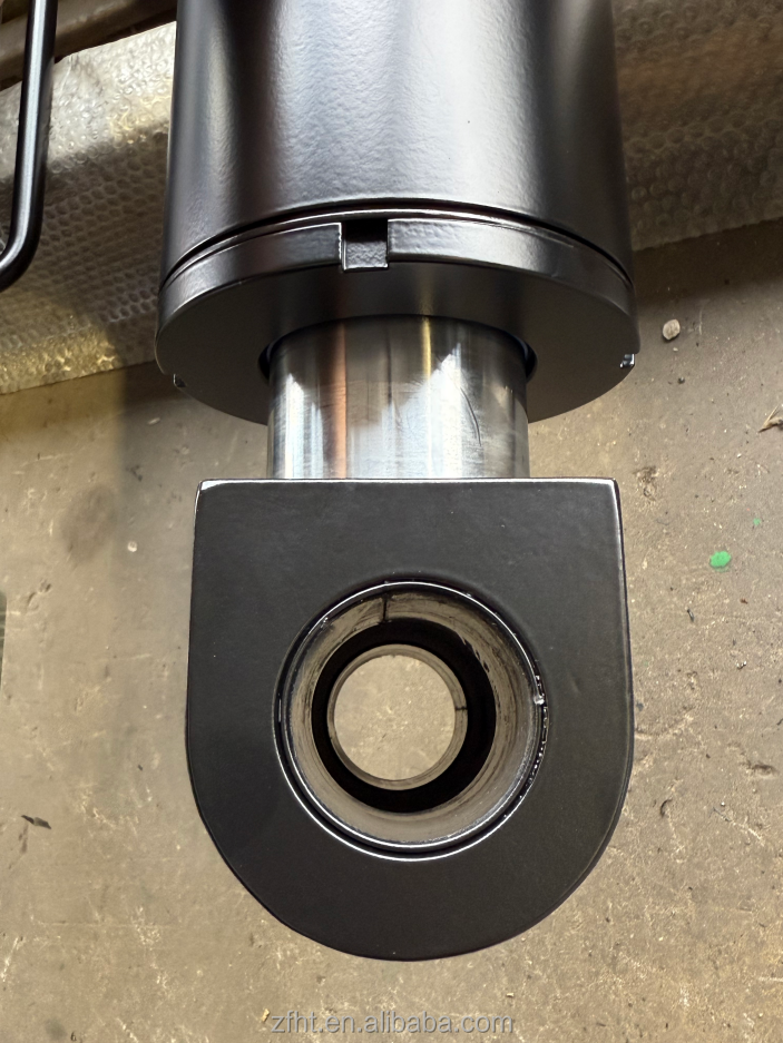 Luffing Hydraulic Cylinder Double Acting With Hard Chrome Plated Steel 1500mm Stroke