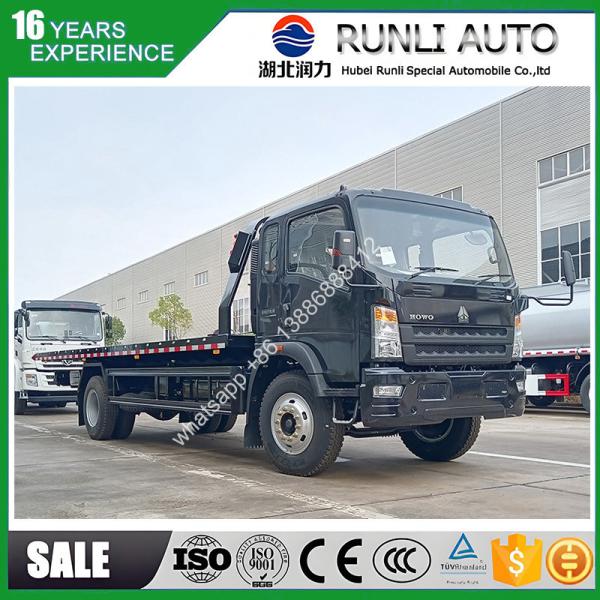 Factory Price New Diesel Desert-Ready Flatbed Wrecker Truck ,Sand-proof Winch, 6T Load, Heat-Resistant Hydraulics