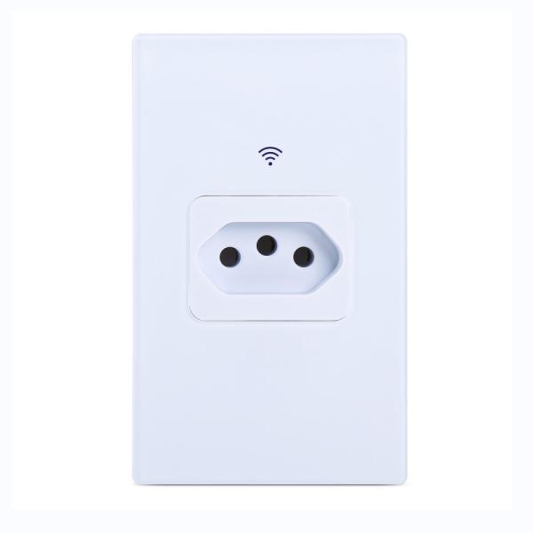 100V - 240V Brazilian Power Socket Wireless Tuya Wall Socket 20A
